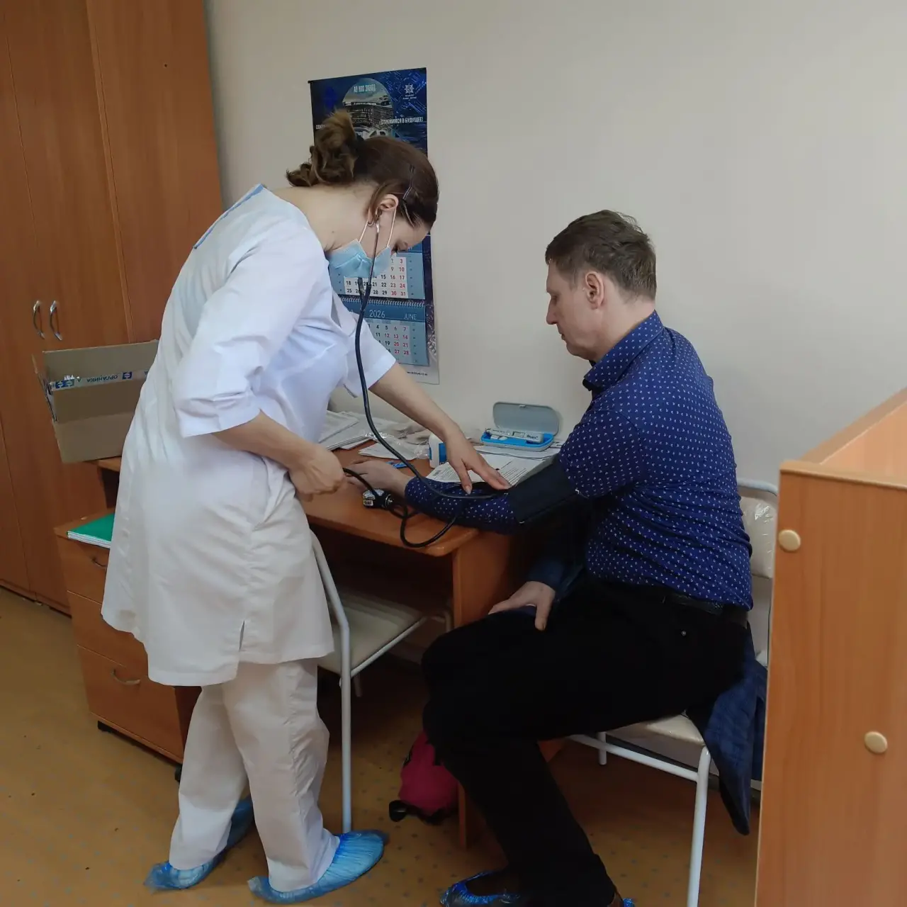 Сотрудники завода «Искра» прошли диспансеризацию