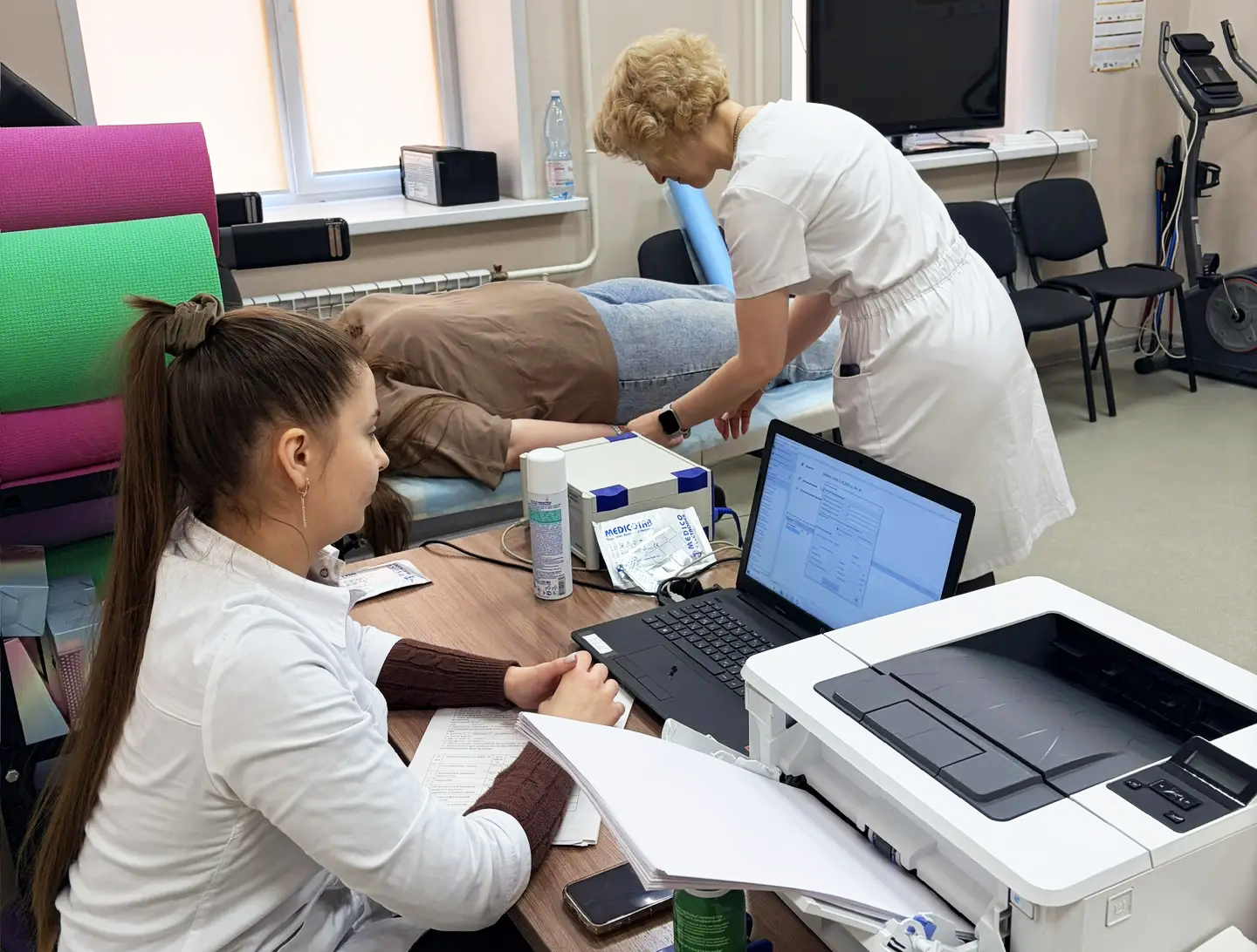 В Центре общественного здоровья прошел профилактический осмотр