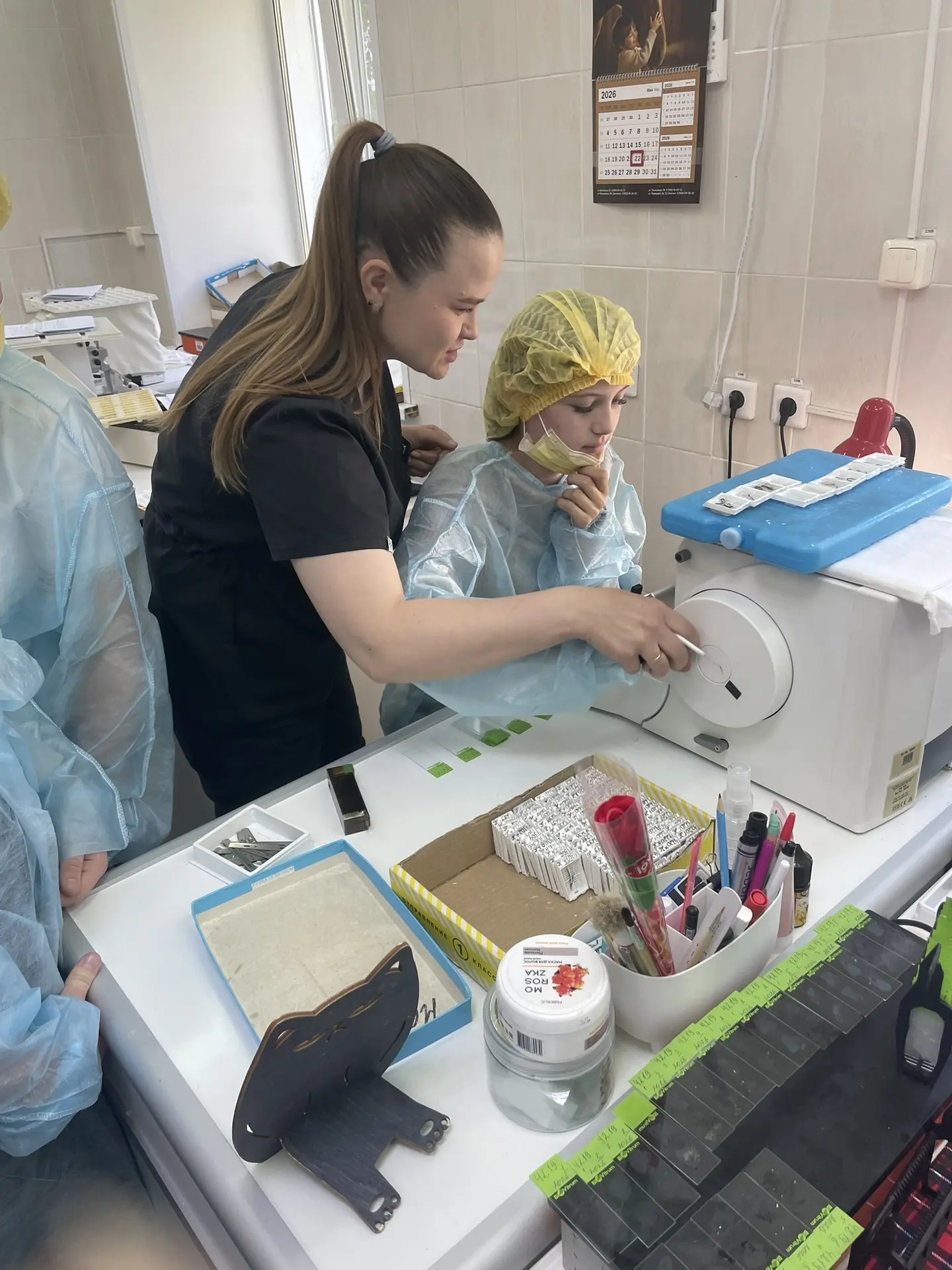 В областном клиническом онкологическом диспансере прошла экскурсия для школьников